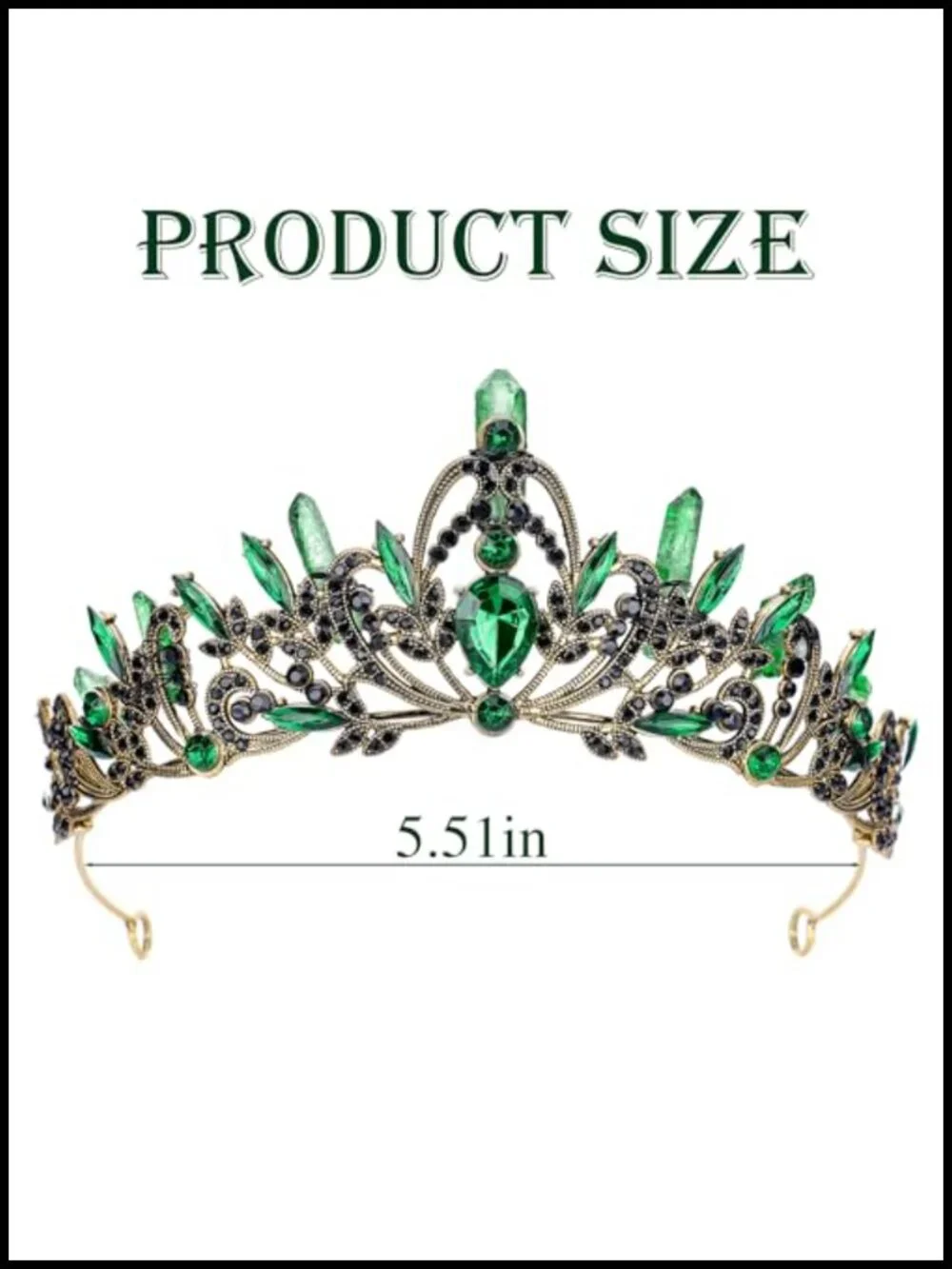 Medieval Fairy Queen Crown Goddess Headband Rhinestone Elf Circlet Costume
